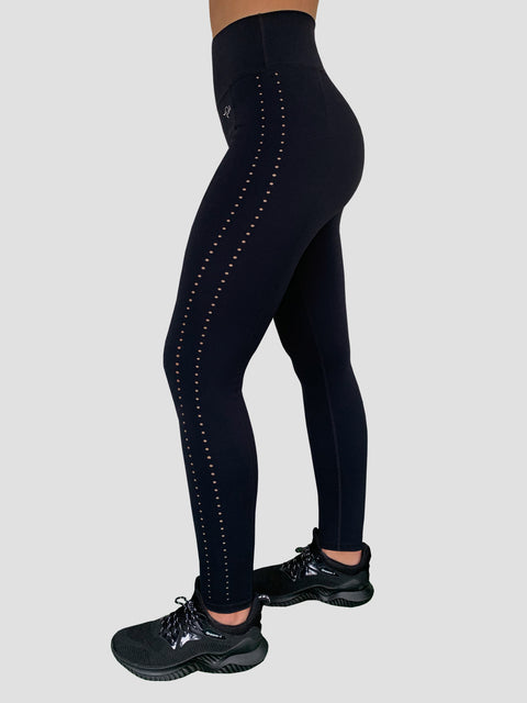Empowered Laser Cut Leggings