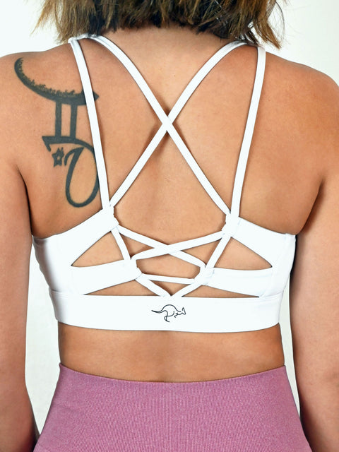 White Pura Vida Bra